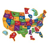 Magnetic US Map Puzzle